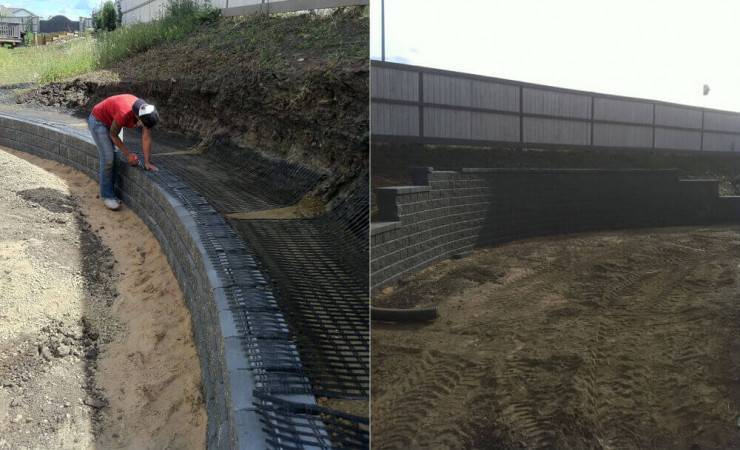 RETAINING WALLS
